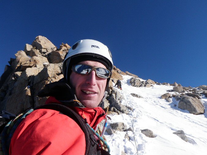Arete des Cosmiques 21.jpg - Petie pose